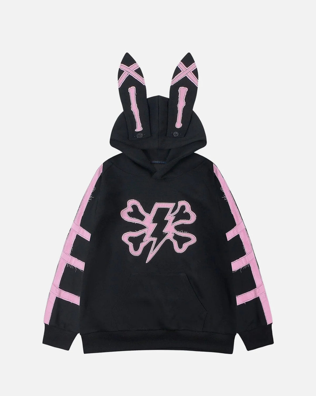 Bunny Ear Contrast Hoodie