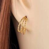 SIMPLE MULTI-LAYER FASHION EARRING