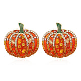 PUMPKIN ALLOY EARRINGS