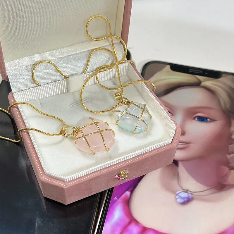 Barbie necklace