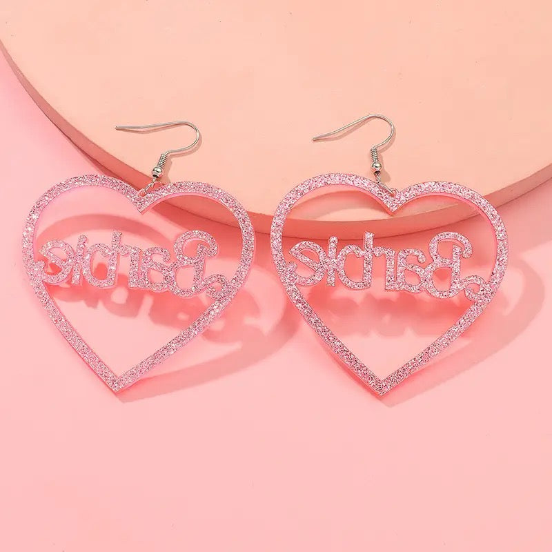 Barbie earrings